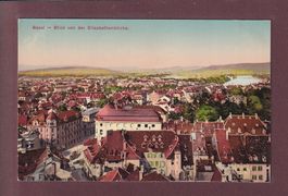 BASEL - Blick von der Elisabethenkirche - 1919