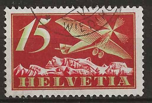 Tutti i francobolli: PA003 - Pro Aero F3 obl. – Usato da Trélex venduto da Phil_Albert