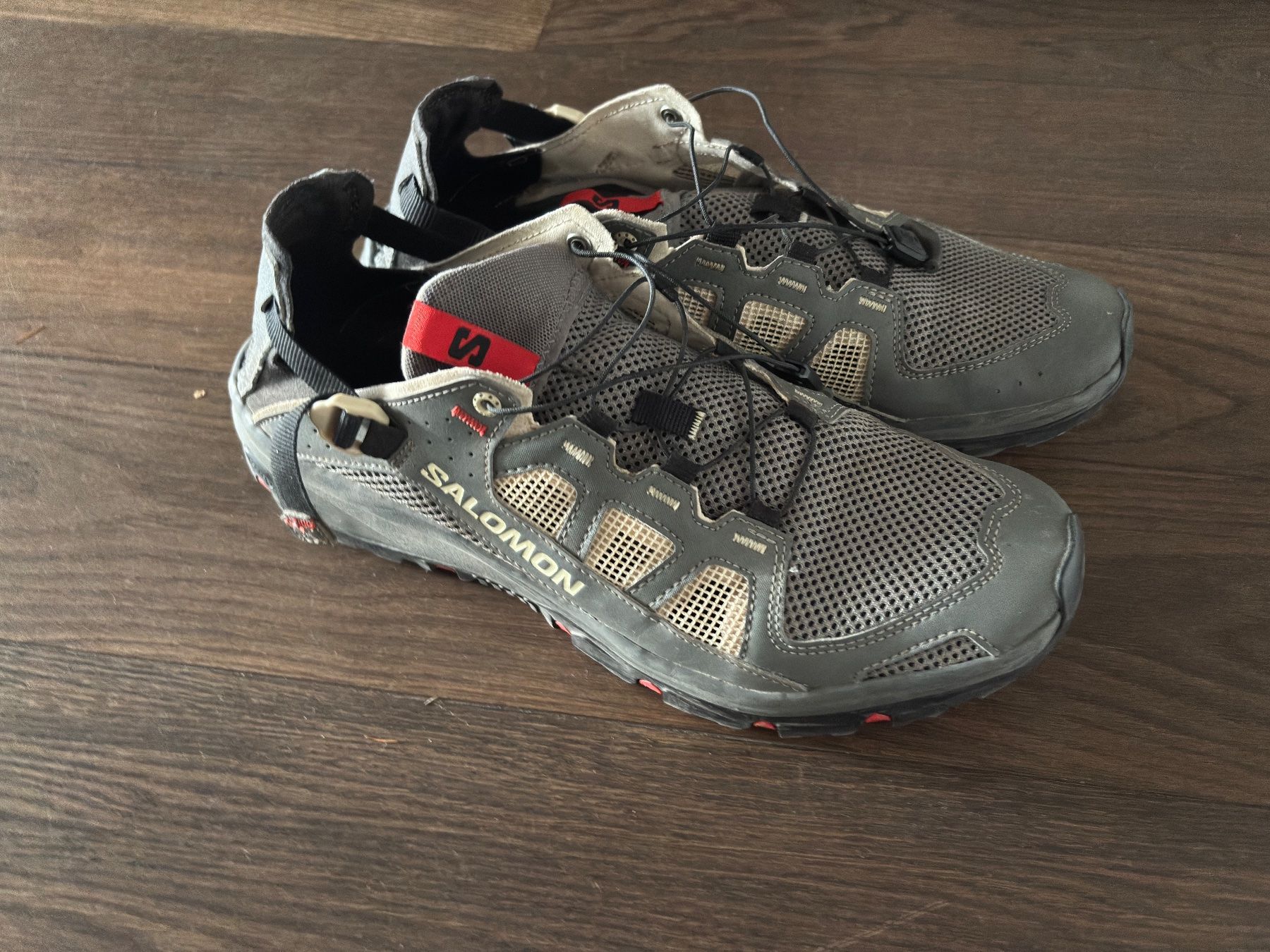 Salomon Scarpe da uomo: Salomon Techamphibian 5 Gr. 44 2/3 – Nuovo (secondo la descrizione) da Bern venduto da Haw_t6gh