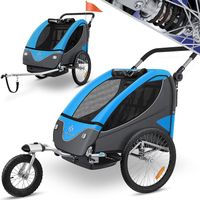 Kesser Kinderanhänger 2in1 blau