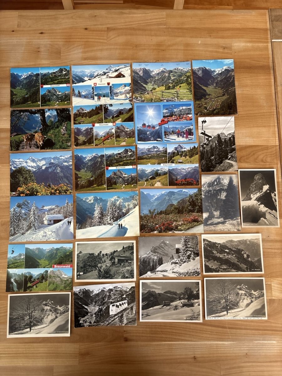 Cartoline postali: AK von Braunwald – Usato da Rümlang venduto da Brieftaube2