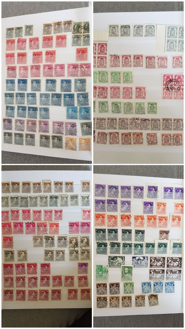 Tutti i francobolli: Große Belgien-Sammlung – Usato da Kradolf venduto da sie_zx7m 7