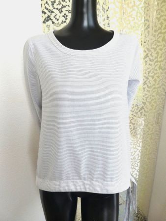 Marc O'Polo Bluse feinste Streifenoptik, Gr. 36/38