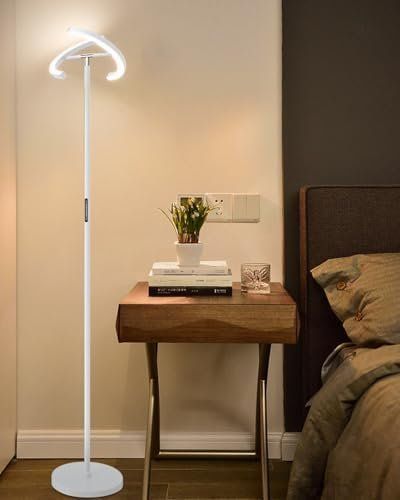 Lampadari & plafoniere: Stehlampe Wohnzimmer LED Dimmbar 1300LM Deckenfluter Touch – Nuovo e nell'imballaggio originale da Hundwil venduto da pak_7zvn 2