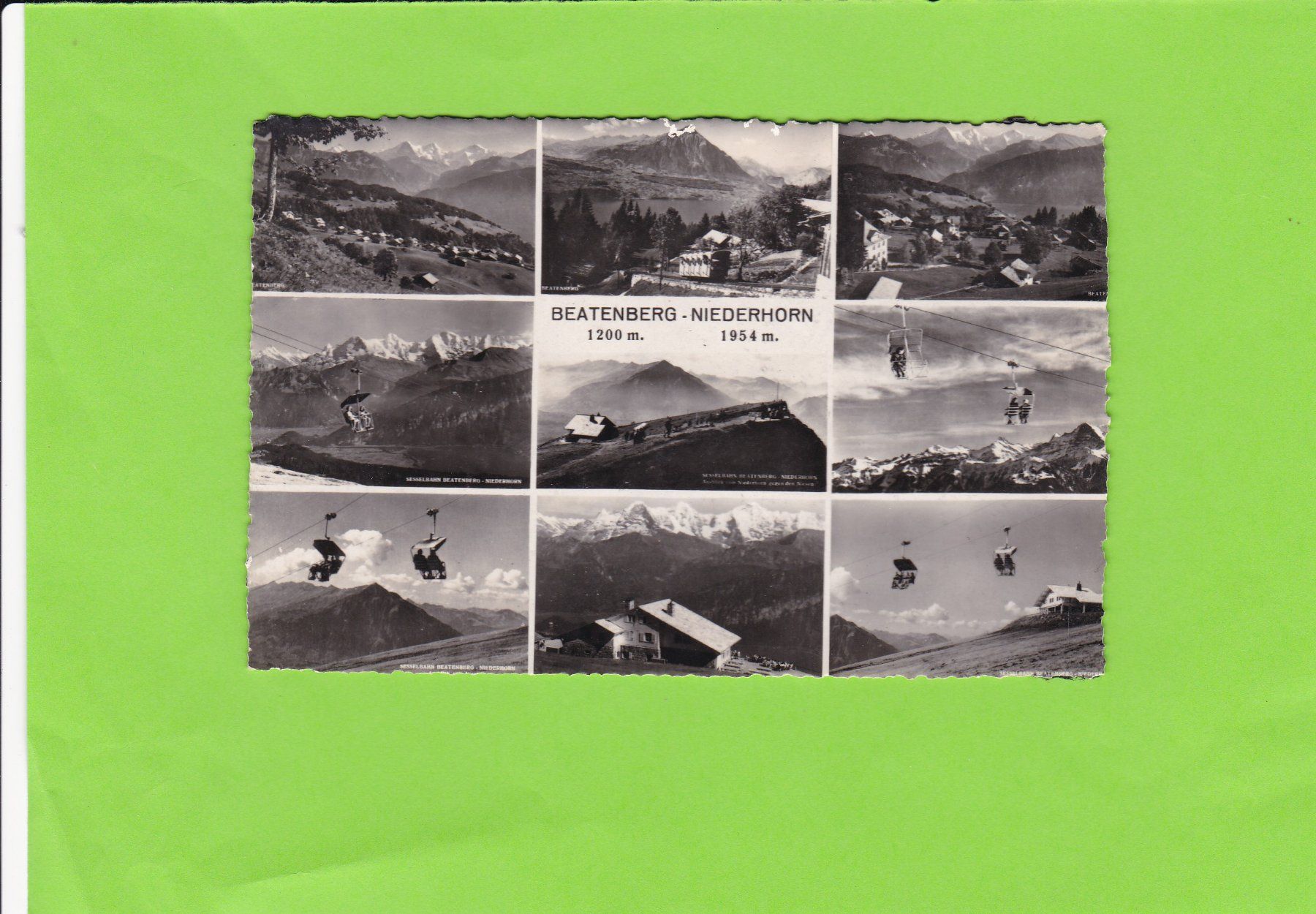 Cartoline postali: Beatenberg-Niederhorn – Usato da St. Peterzell venduto da neckertal
