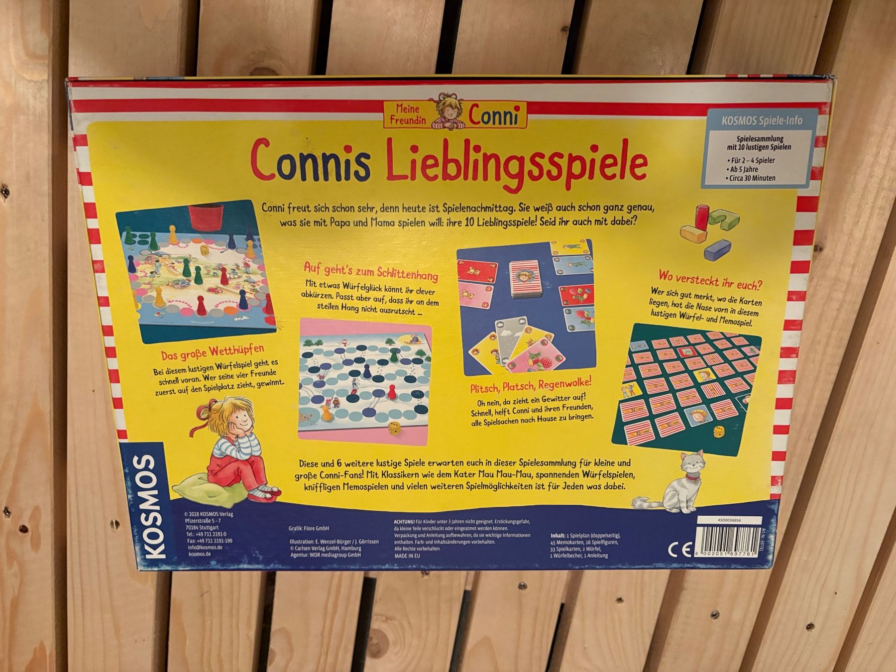 Kosmos Giocattoli: Conni‘s Lieblingsspiele – Usato da Kriessern venduto da Wauwau02 1