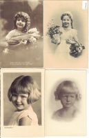 4 AK - Kleine Mädchen - petites filles
