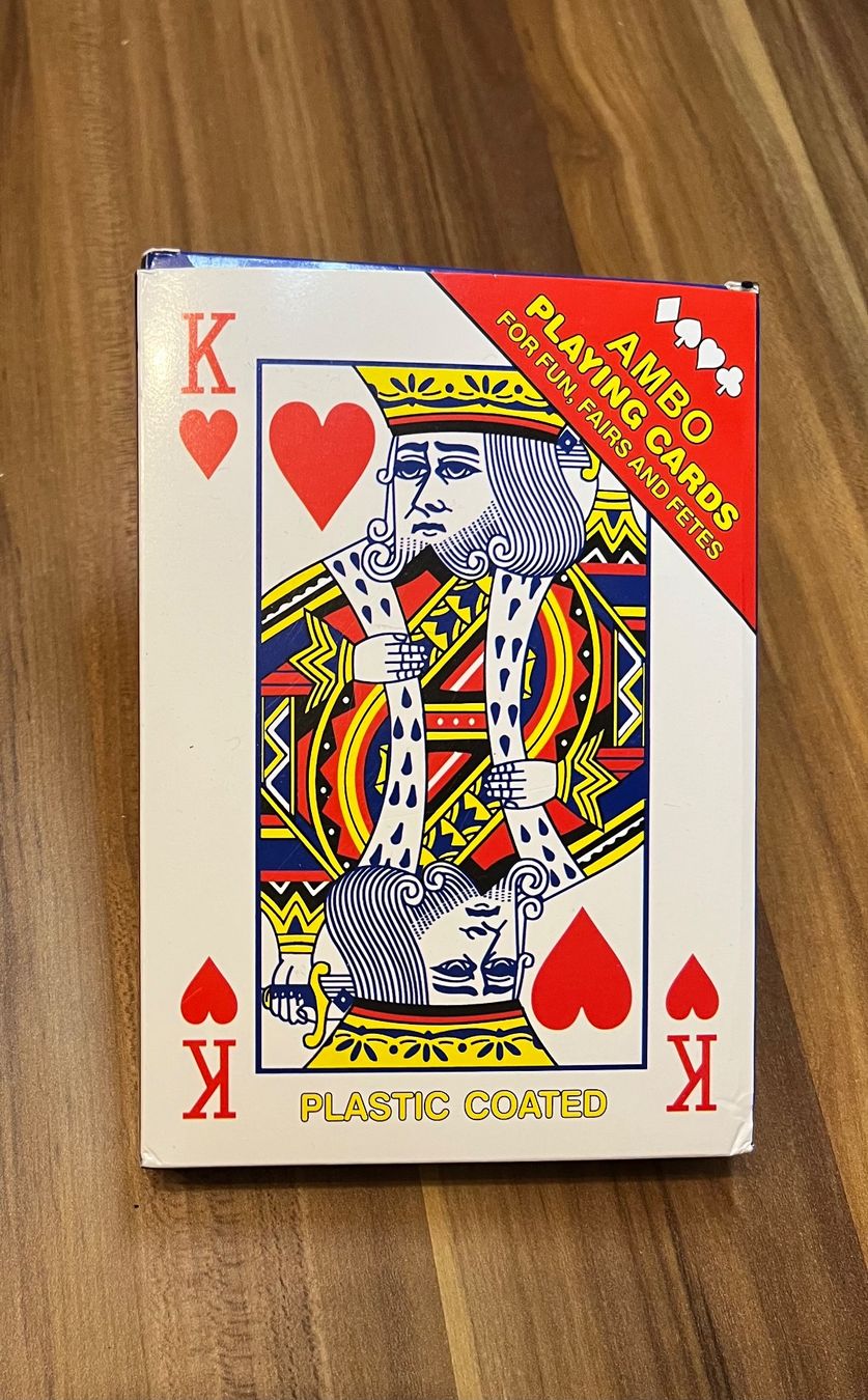 Giochi: 54 MAXI PLAYING CARDS 11.5 x 16.5 cm – Usato da chiasso venduto da Wulli