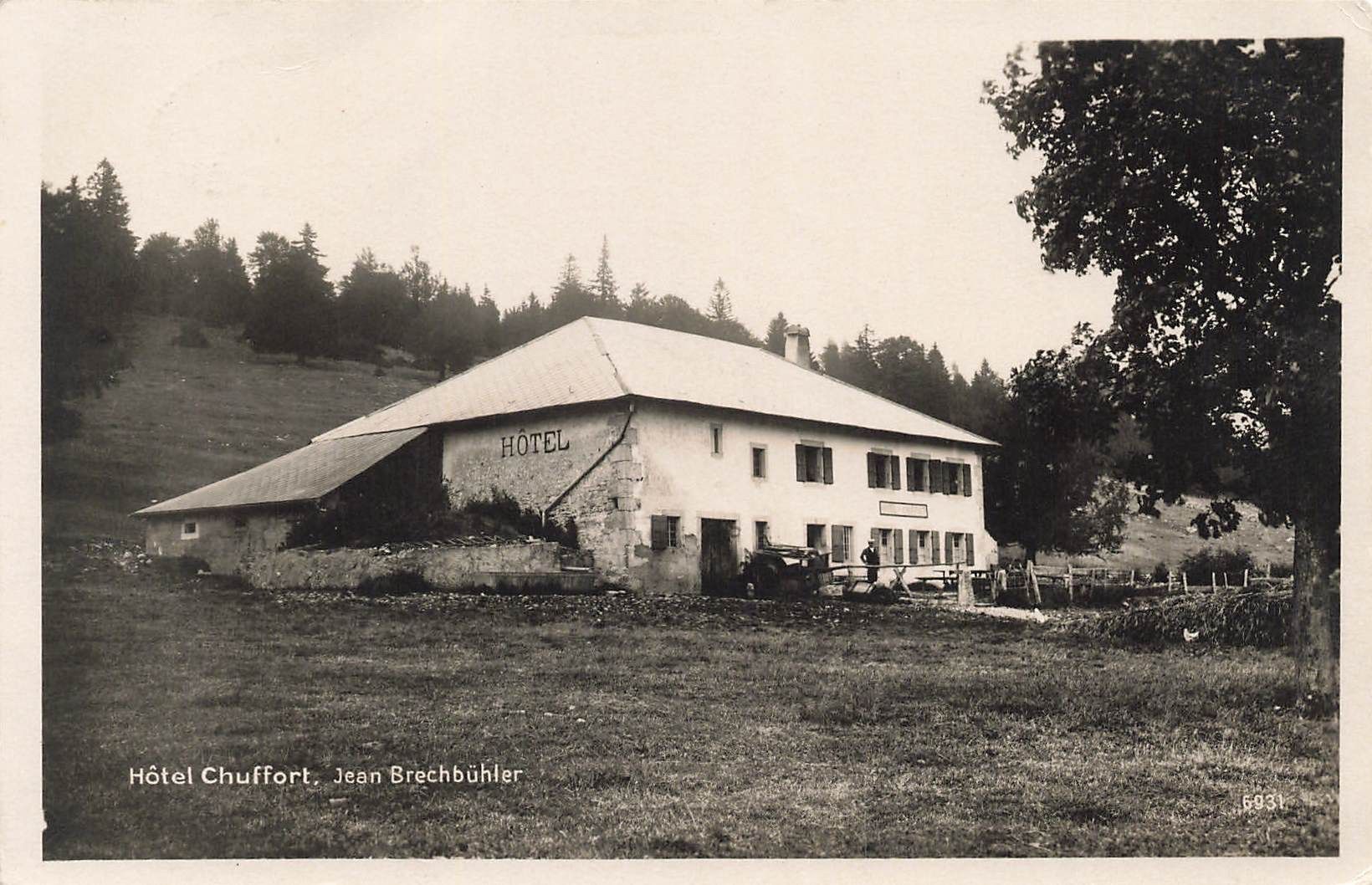 Cartoline postali: Hotel Chuffort Jean Brechbühler – Usato da Biasca venduto da Blenio71