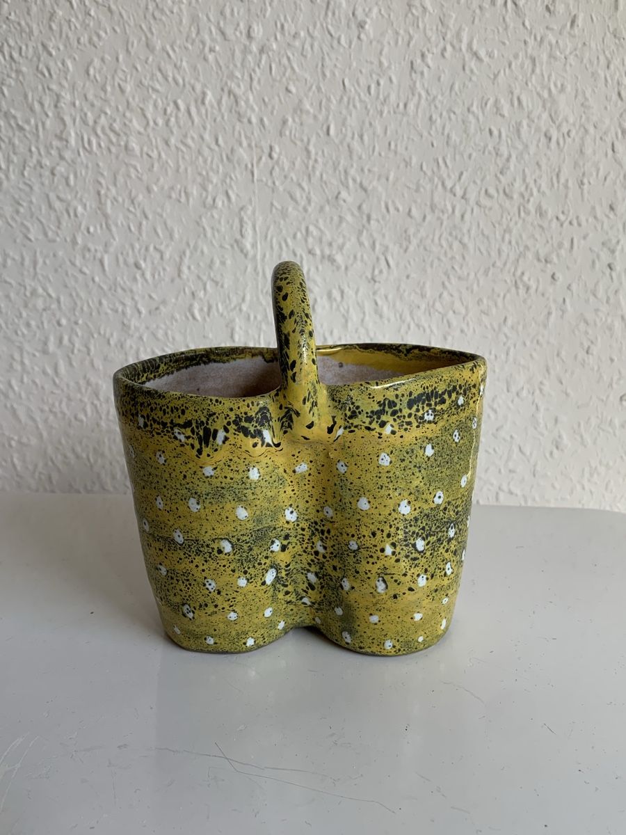 Vasi & Recipienti: André Freymond pièce unique, vase bicéphale  – Usato da Lausanne venduto da Nugget.Vintage 2