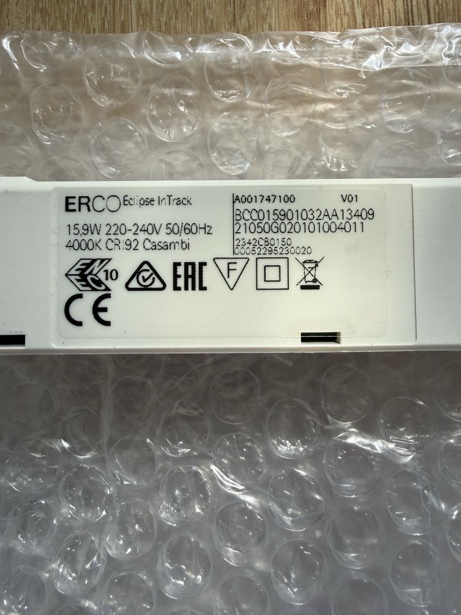 Lampade: ERCO Eclipse InTrack spotlight LED blanc, parfait état! – Usato da Zürich venduto da xf_anime 3