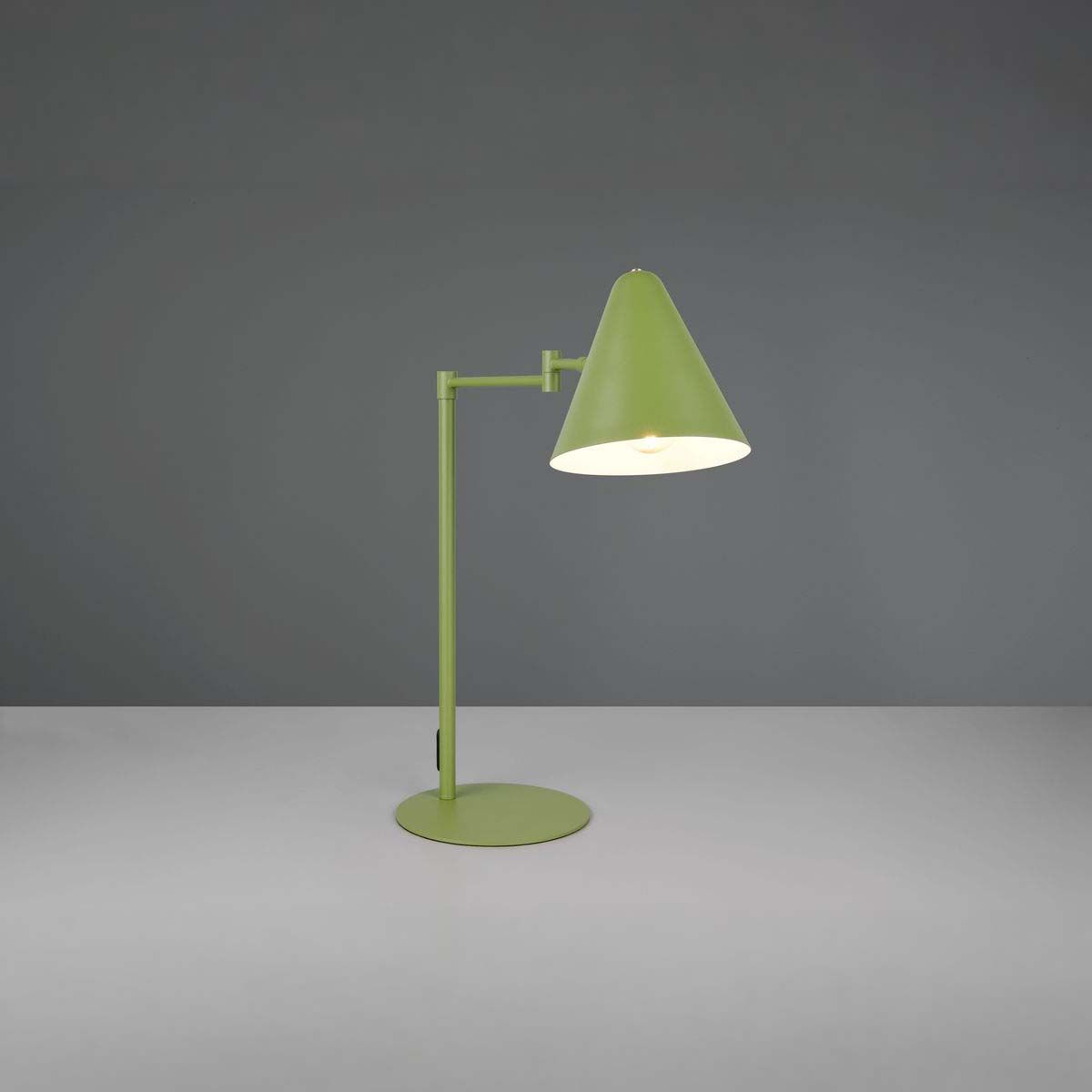 Lampade: Tischleuchte, Grün, Schalter, 51 cm Höhe – Nuovo (secondo la descrizione) da Kreuzlingen venduto da Smart-Light 2