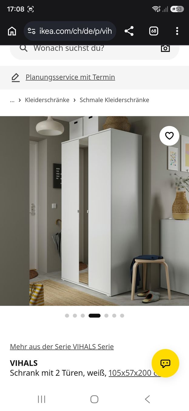 Ikea Armadi: Ikea Vihals Schrank – Usato da Männedorf venduto da vanessa0510