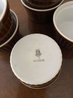 Förmchen 6er Set braun guter Zustand