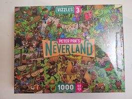 Vizzles Puzzle 1000 Teile Peter Pan's  Neverland