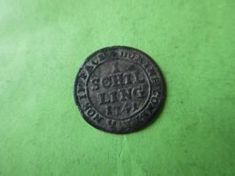 Zürich 1741, 1 Schilling