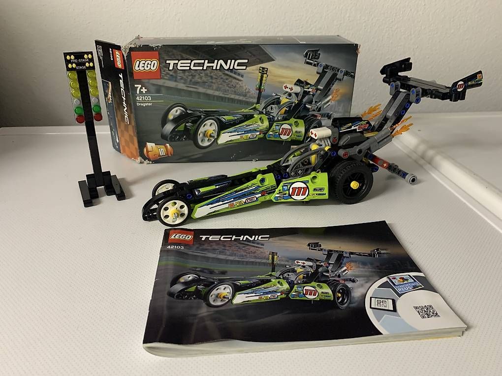 Lego Kit di costruzioni: LEGO SET TECHNIC 42103 DRAGSTER – Usato da Zunzgen venduto da Viper79