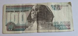 Banknoten Ägypten 100 pfund