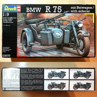 REVELL 1/⁹ 03070 BMW R 75 with sidecar