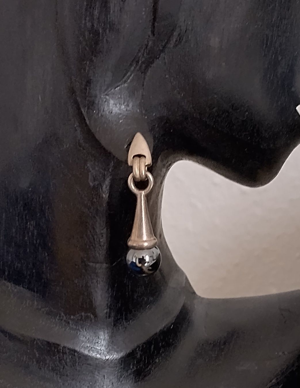 Orecchini pendenti & Orecchini a lobo: ELEGANTE OHRRINGE SILBER 925 MIT HÄMATIT – Usato da Romanshorn venduto da BoutiqueA 1