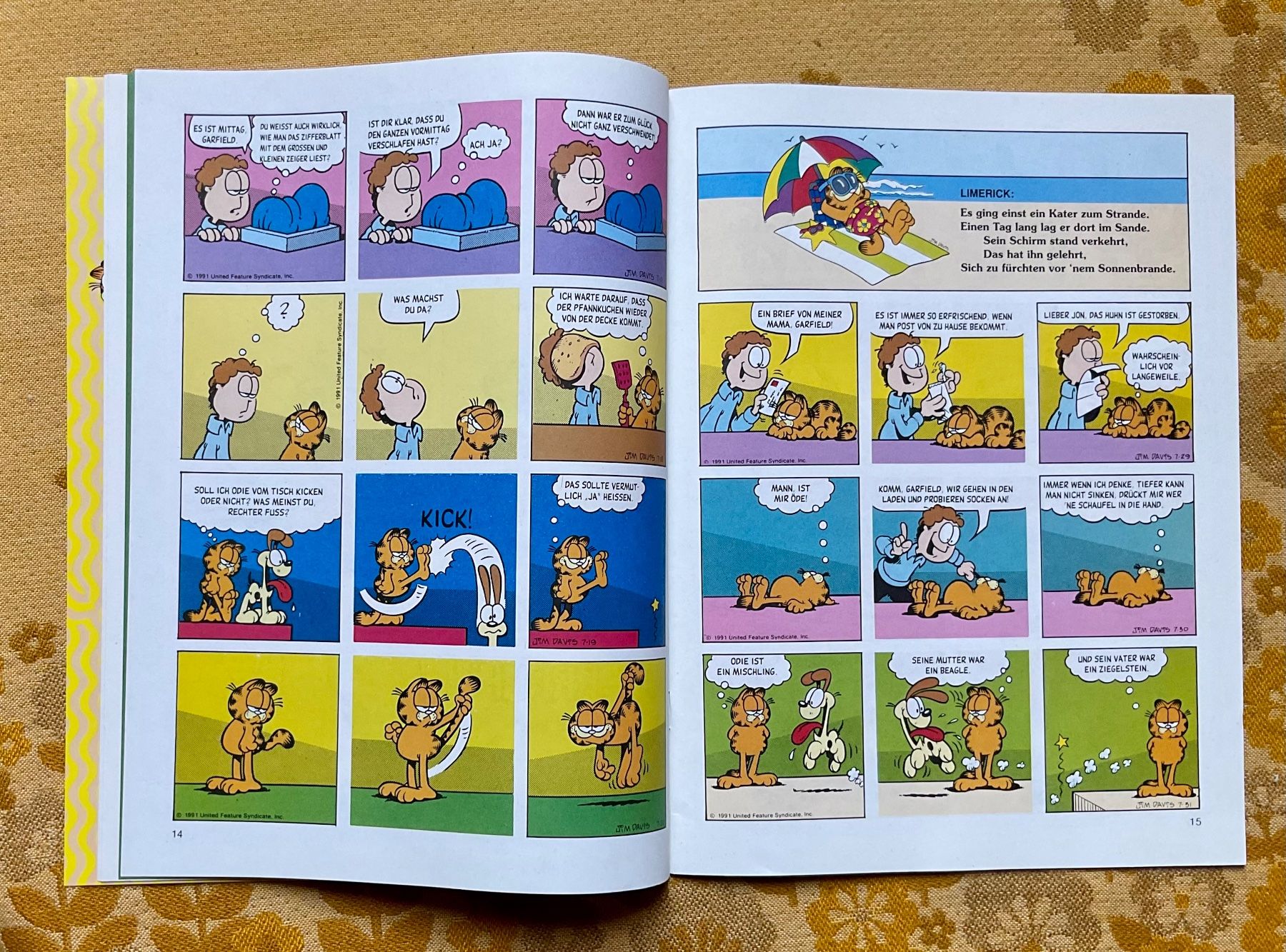 Fumetti: Garfield Heft Nr 7 von 1992 – Usato da Endingen venduto da nathan05 4