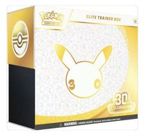 10x Pokémon 30th Celebration ETB Englisch 