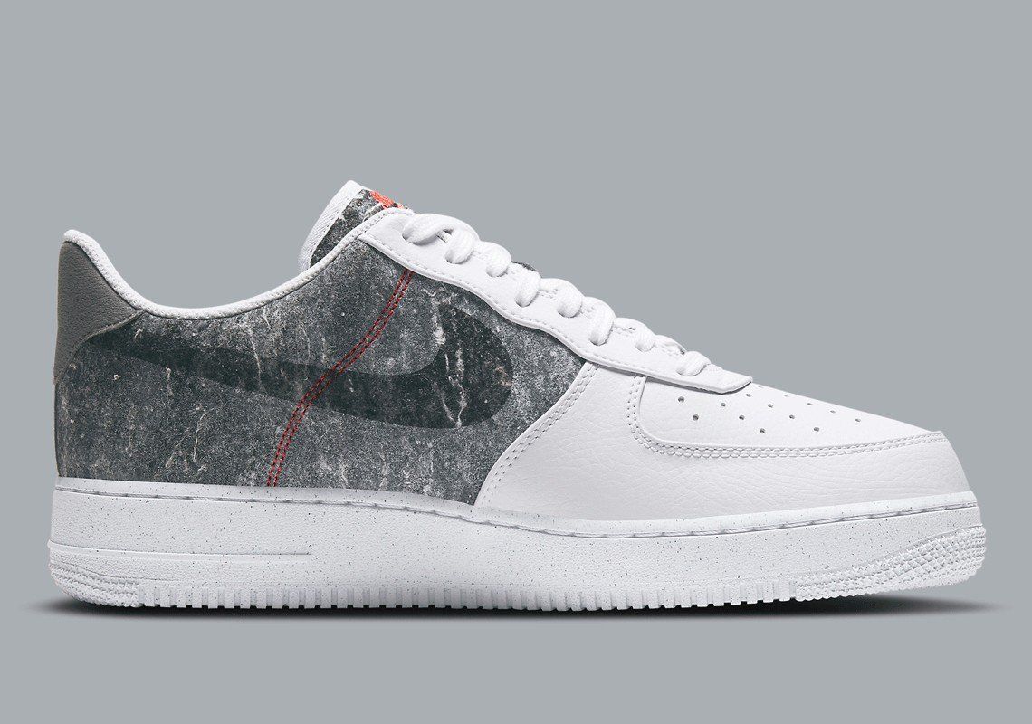 Nike Scarpe da uomo: Nike Air Force 1 Recycled Wool Pack - White Light Smoke Grey – Nuovo e nell'imballaggio originale da Genève venduto da dorco 2