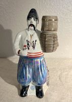 Flacon à vodka, Ukraine, Hetman STOF, cosaque, vintage 80
