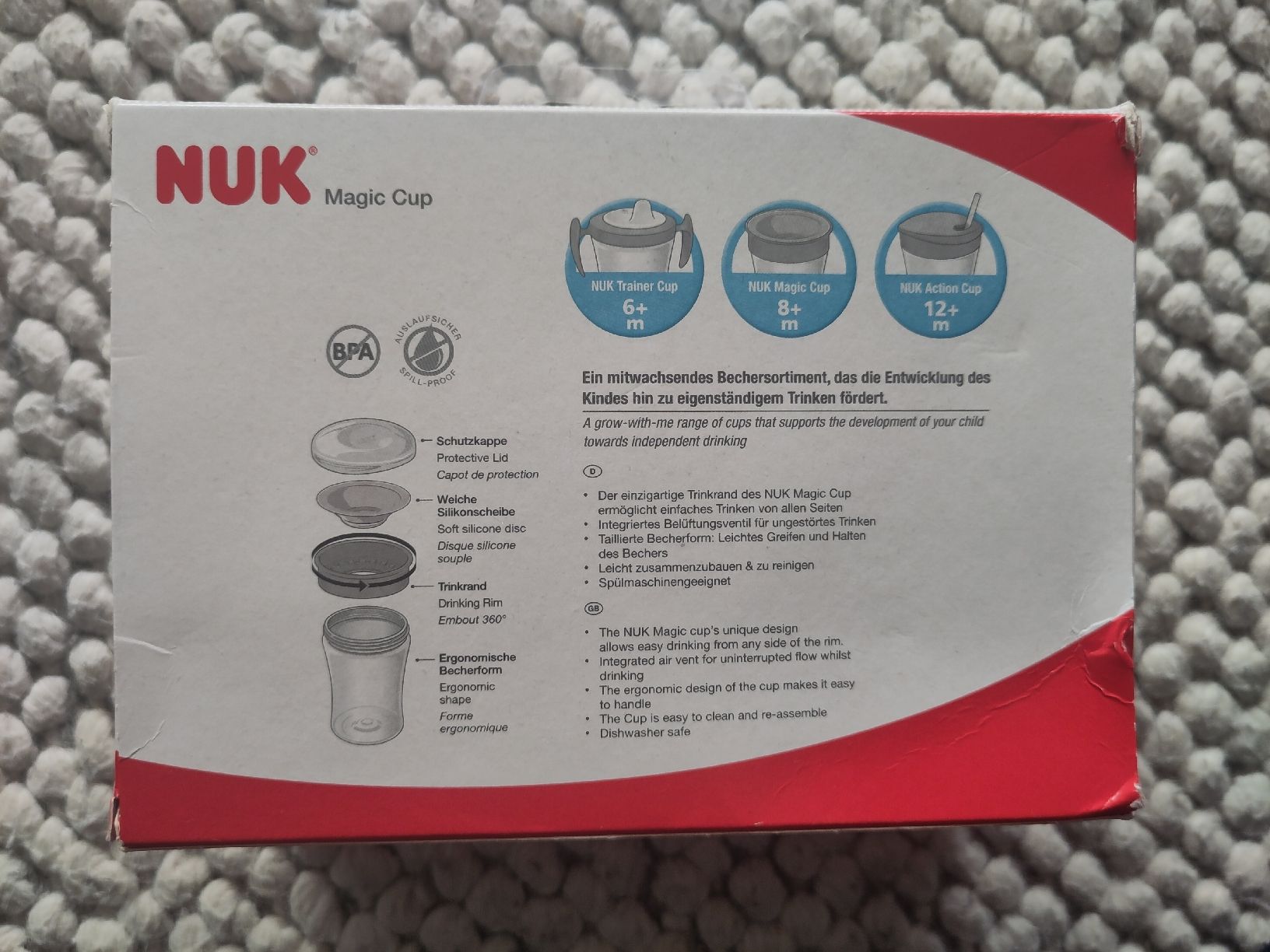 Pasti del neonato: NUK Magic Cup 8+ Monate  – Nuovo (secondo la descrizione) da Zürich venduto da jan_nw6w 1