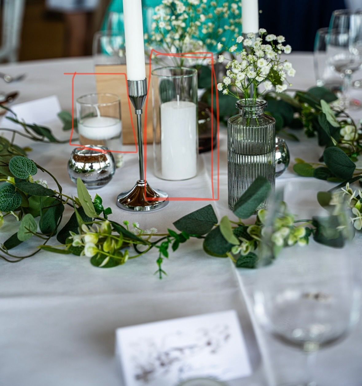 Portacandele: Kerzenständer / Glas Cylinder – Usato da Zollikofen venduto da Sarahmwm 5