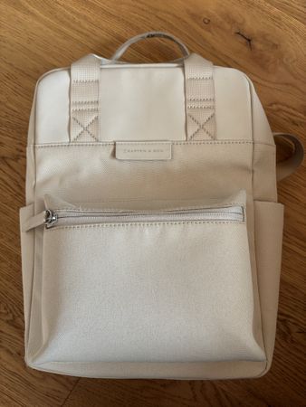 Kapten & Son Rucksack beige guter Zustand gebraucht