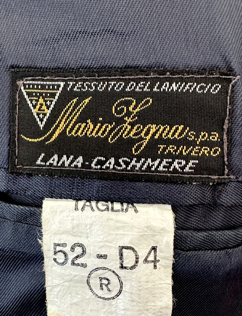 Giacche: Mario Segna Vintage Cashmere/Wool Blazer  Size 52 – Usato da Vevey venduto da ledidream 3