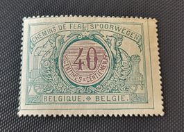 Belgien alte briefmarke