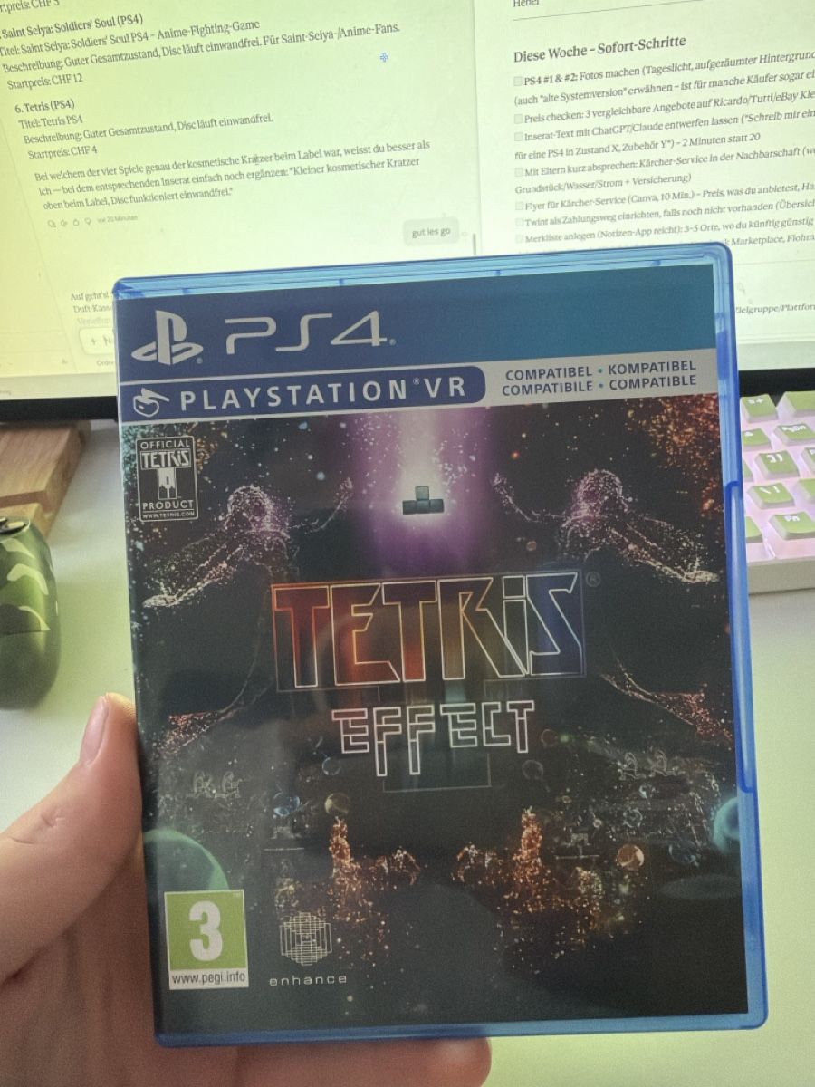 Sony Jeux: Tetris Effect – D'occasion à Niederurnen par mat_22hd