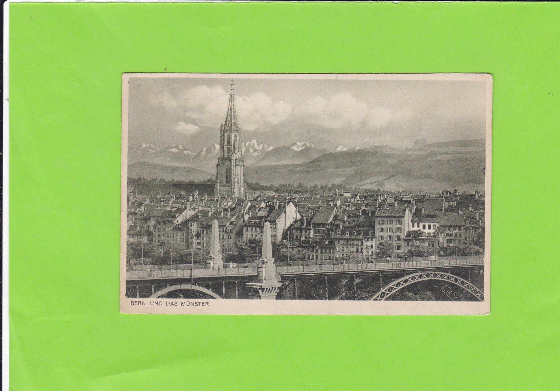 Cartoline postali: Bern und das Münster – Usato da St. Peterzell venduto da neckertal