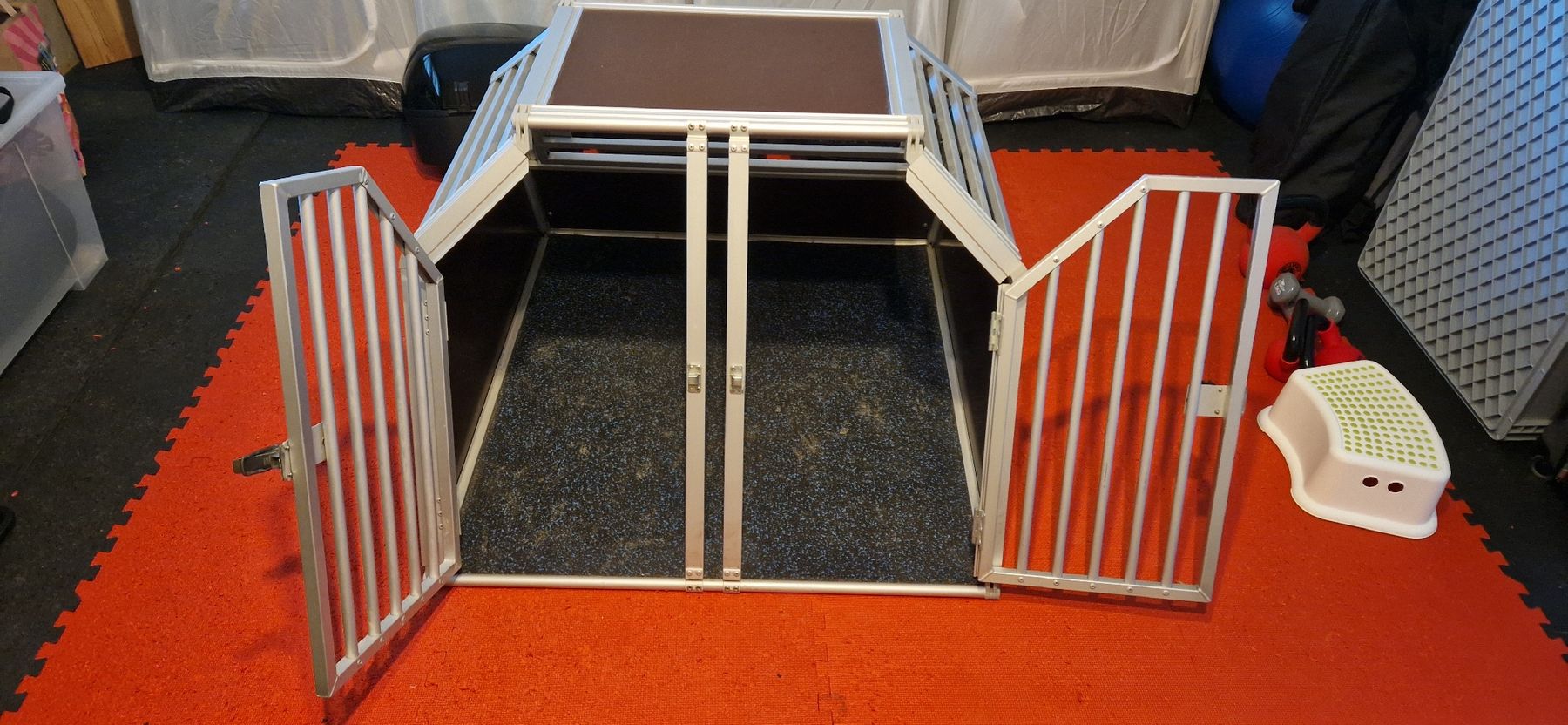 Käfige, Transport & Sicherheit: Schmitt Hundebox Doppel – Gebraucht aus Stallikon von maverikmk2 1