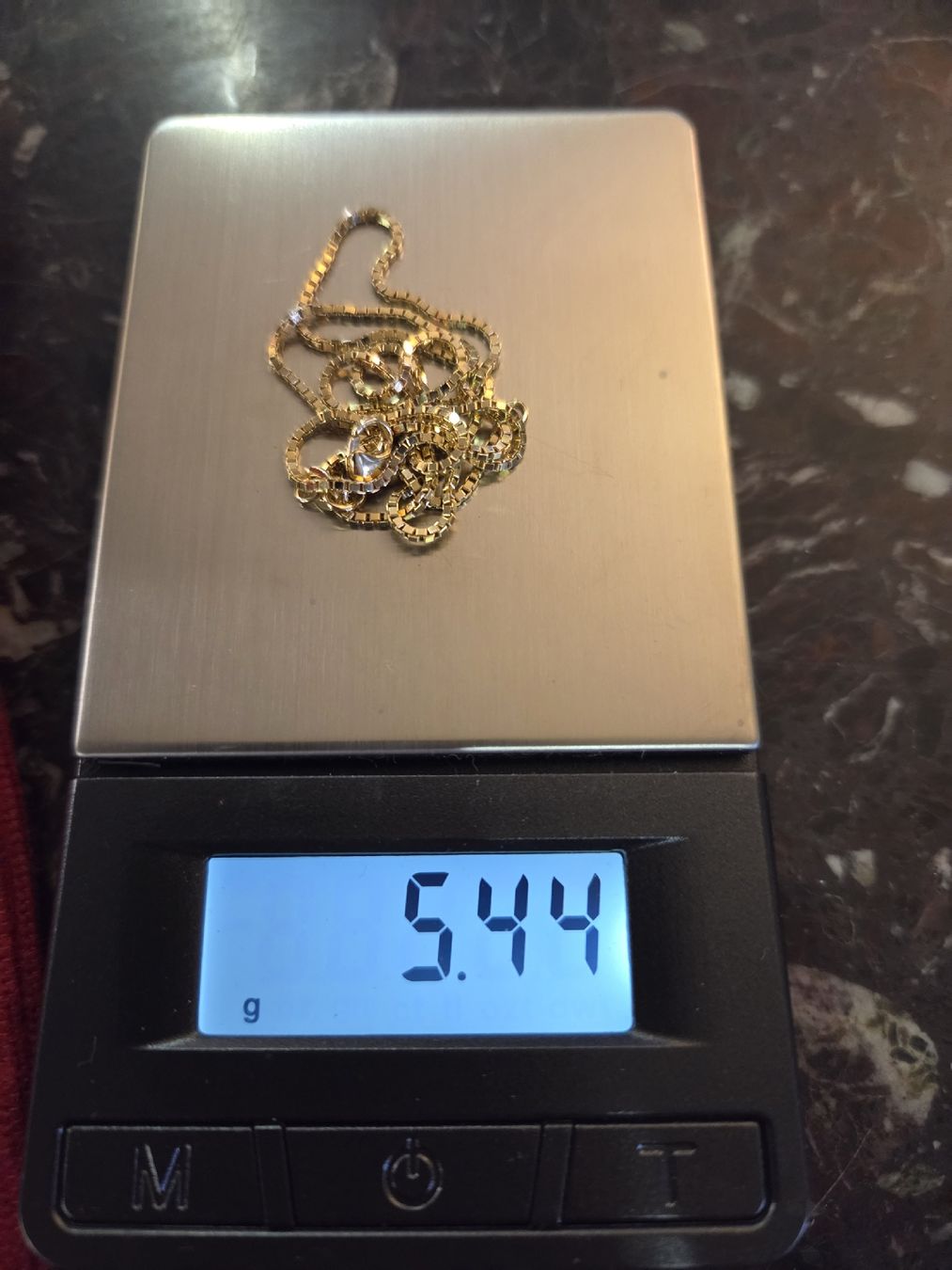 Catenine: Gold Halskette / "750" – Nuovo e nell'imballaggio originale da Burg im Leimental venduto da Spuma87 3