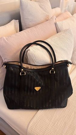 MAISON MOLLERUS BERLIN HANDTASCHE SCHWARZ/GOLD