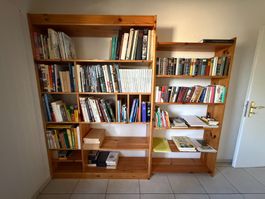 Schönes Regal-Set aus massivem Fichtenholz – 3-teilig