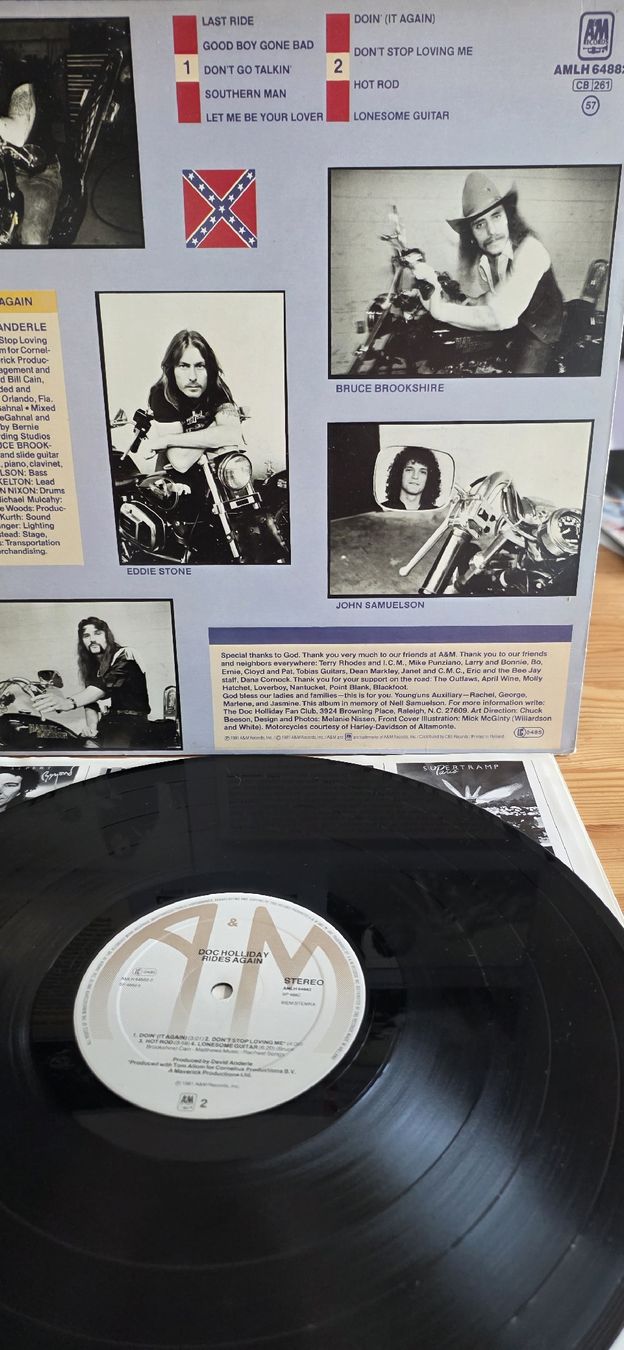 Dischi in vinile:  Doc Holliday Rides Again 1981 Vg,Vg – Usato da Yvonand venduto da RF-VINYL 2