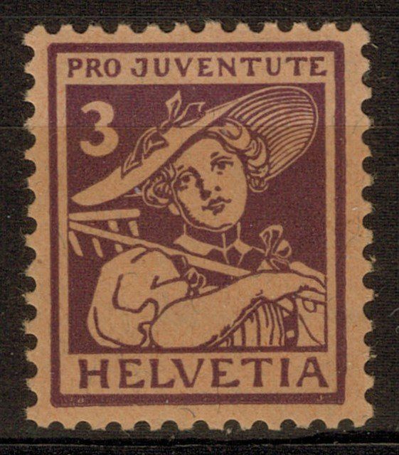 Tutti i francobolli: Pro Juventute J4 ** – Nuovo (secondo la descrizione) da Riehen venduto da gsaafi