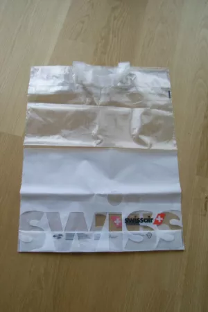 SWISSAIR inflight shopping plastic bag