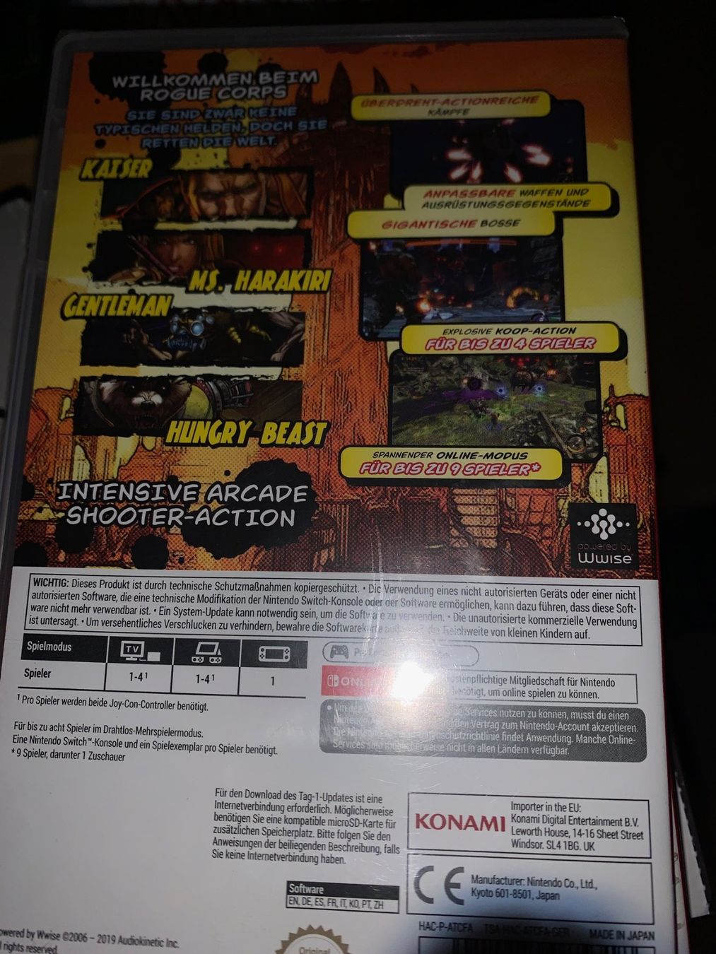 Giochi: Contra Rogue Corps Probotector Konami Nintendo Switch neu – Nuovo e nell'imballaggio originale da Steinach venduto da Gamecet 2