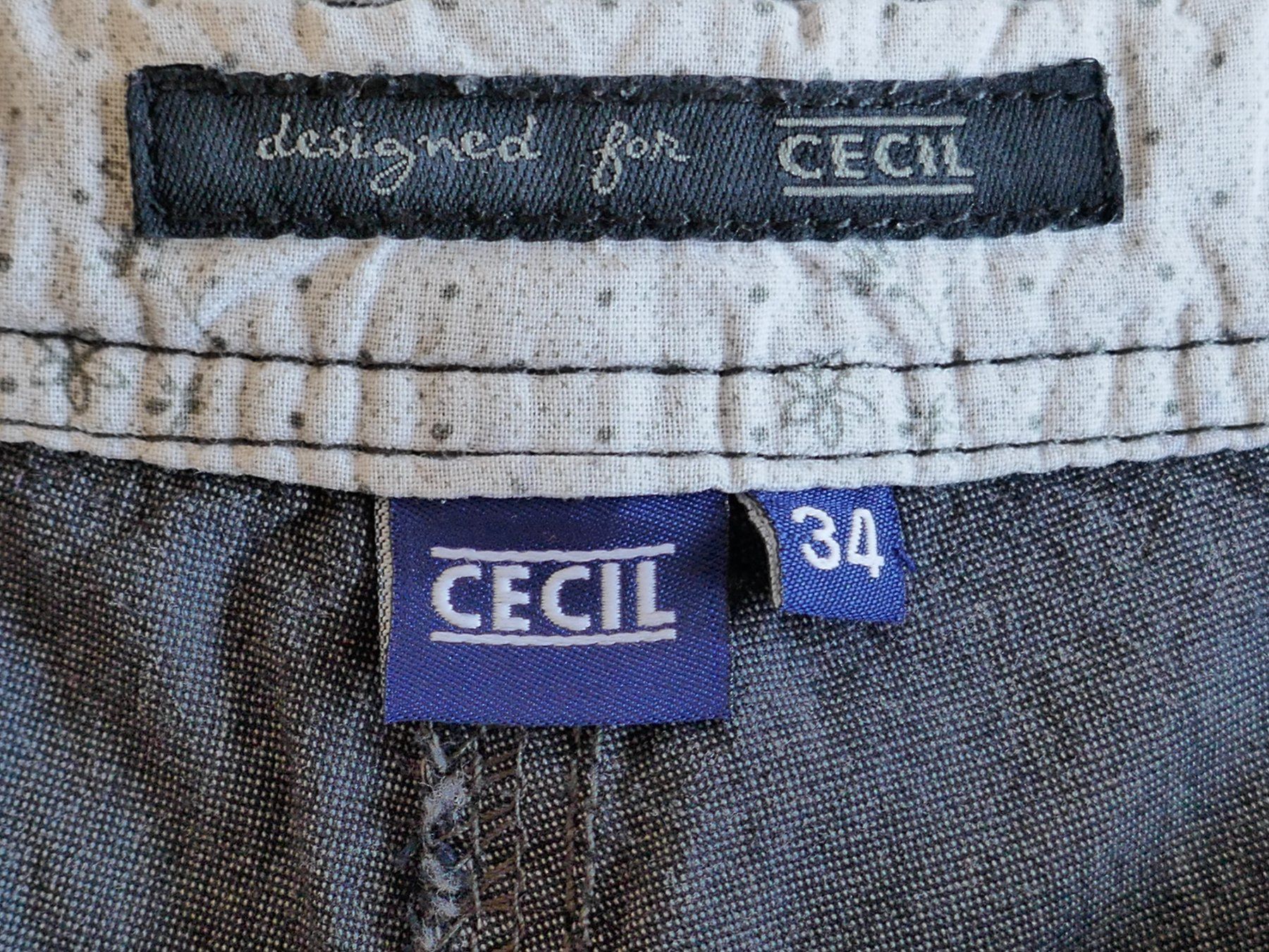 Cecil Hosen: CECIL  lange Damen-Freizeithose - Anthrazitfarbig – Gebraucht aus Volketswil von Cobra22 7