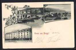 Brugg, Ortsansicht, Kaserne, Brückensch