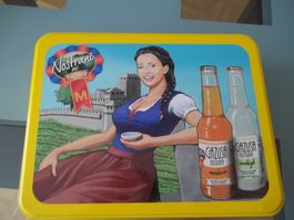 Sehr alte Blechdose von der Migros