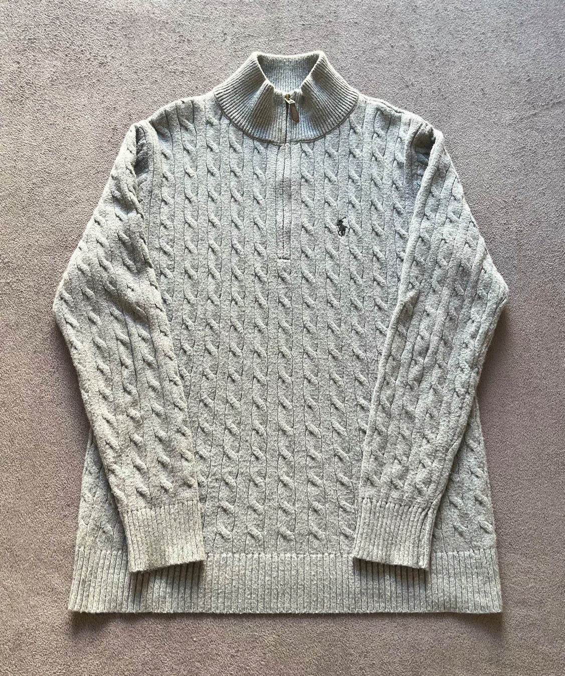 Polo Ralph Lauren Maglioni & Felpe: NEU Polo Ralph Lauren Strickpullover Quarter-Zip Gr. L – Nuovo (secondo la descrizione) da Wettingen venduto da Andi_95