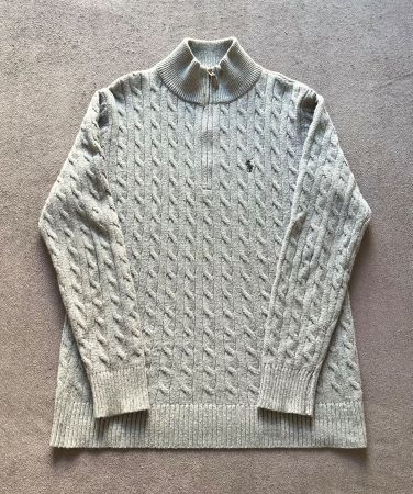 NEU Polo Ralph Lauren Strickpullover Quarter-Zip Gr. L