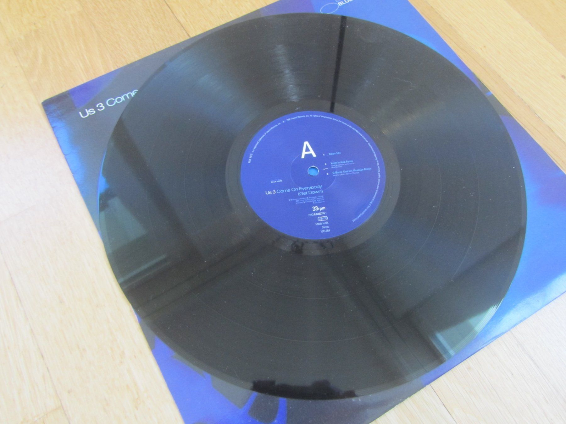 Vinyles: Us3: Come On Everybody - Maxi Single – D'occasion à Seengen par mikelele 1