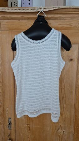Marc Aurel Top, Weiss, Gr. 38, Sommer Must-have!